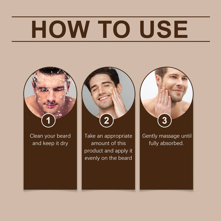 Cedarwood Beard Wax | Men's Beard Cream & Conditioner