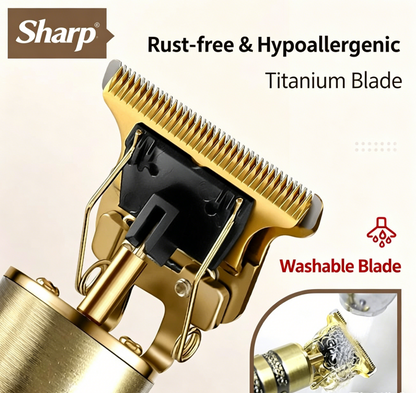 Electric Hair Clipper for Barbershop  Oil Hair Sculpting Electric Haircut Machine, Men's Haircutting Shaver, Bald Head Trimmer