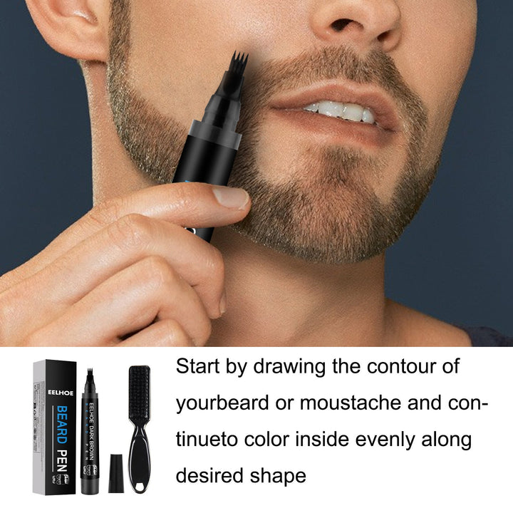 Men's Waterproof Beard Filler Pen Kit | Natural Beard Enhancer