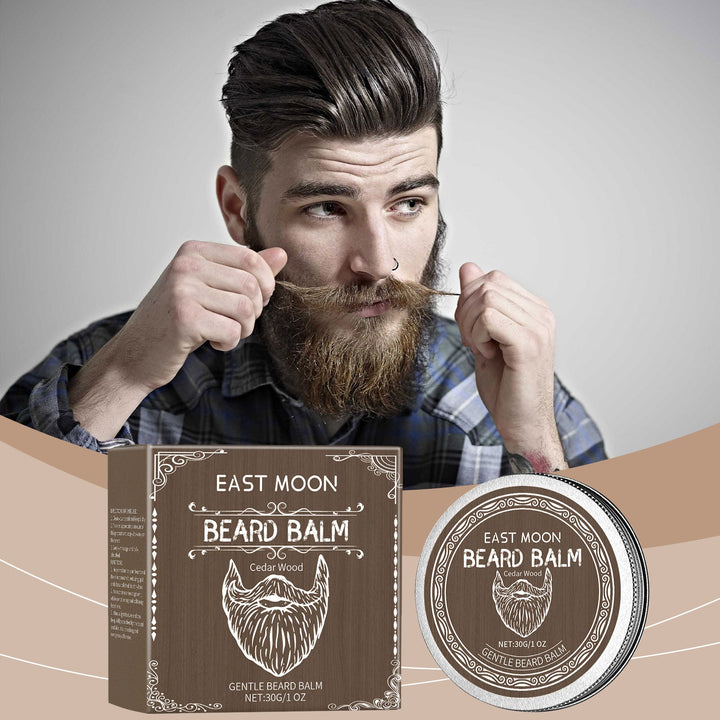 Cedarwood Beard Wax | Men's Beard Cream & Conditioner