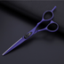 Professional Japan 440c 6 & 5.5 inch rainbow cut hair scissors set cutting shears thinning barber scissor hairdressing scissors