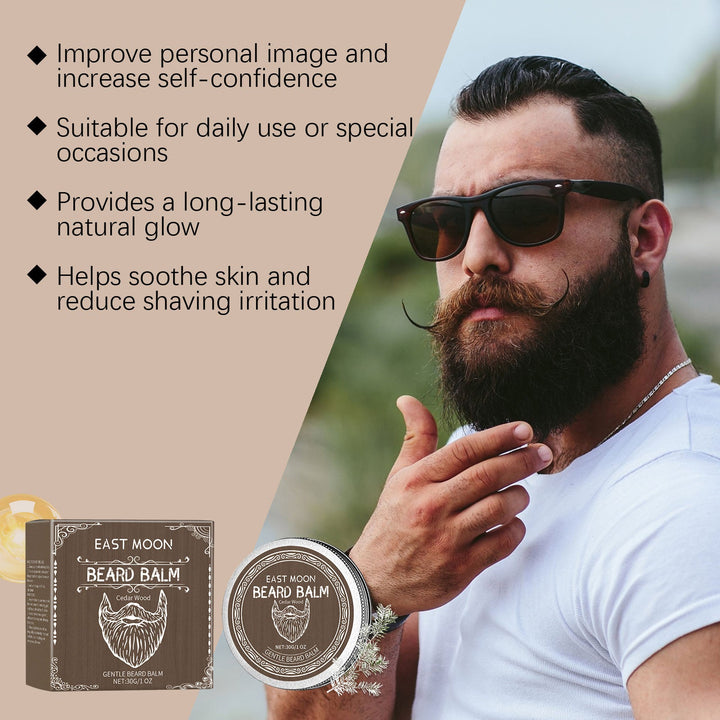 Cedarwood Beard Wax | Men's Beard Cream & Conditioner