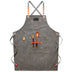 Denim Canvas Barber Apron | Unisex Professional Workwear