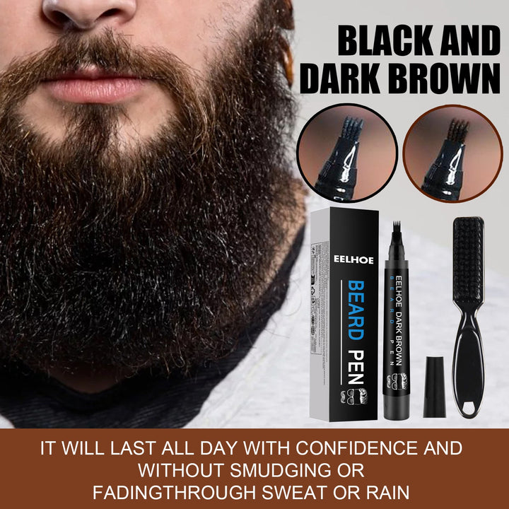 Men's Waterproof Beard Filler Pen Kit | Natural Beard Enhancer