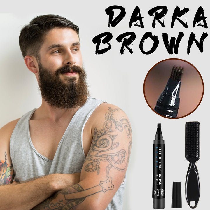 Men's Waterproof Beard Filler Pen Kit | Natural Beard Enhancer